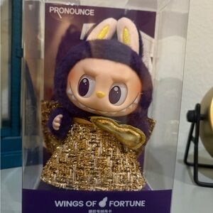 Pop Mart Labubu x Pronounce Wings of Fortune Vinyl Plush Hanging Card